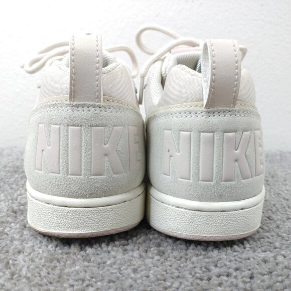 Nike Court Borough Low Premium Womens Size 8.5 Shoes Sail Light Orewood Brown - Picture 10 of 13